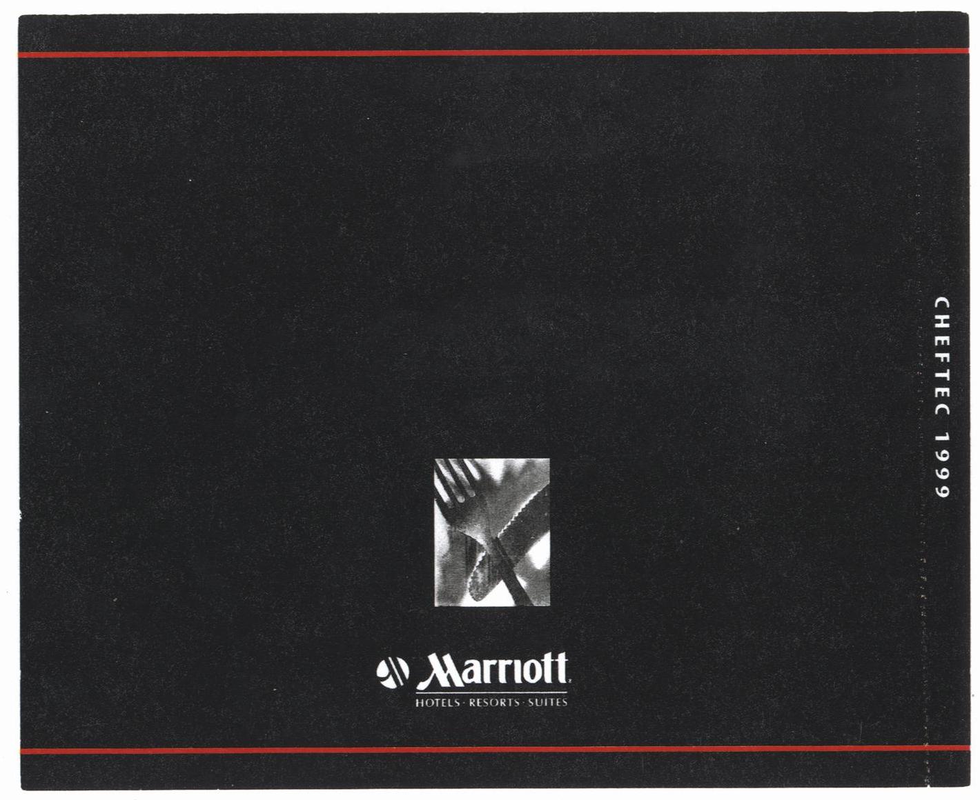 Marriott CD Tray Insert - Back